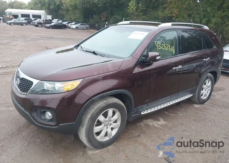 2013 Kia Sorento Lx from USA, damaged, VIN 5XYKT3A61DG365761